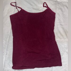 Maroon Cami